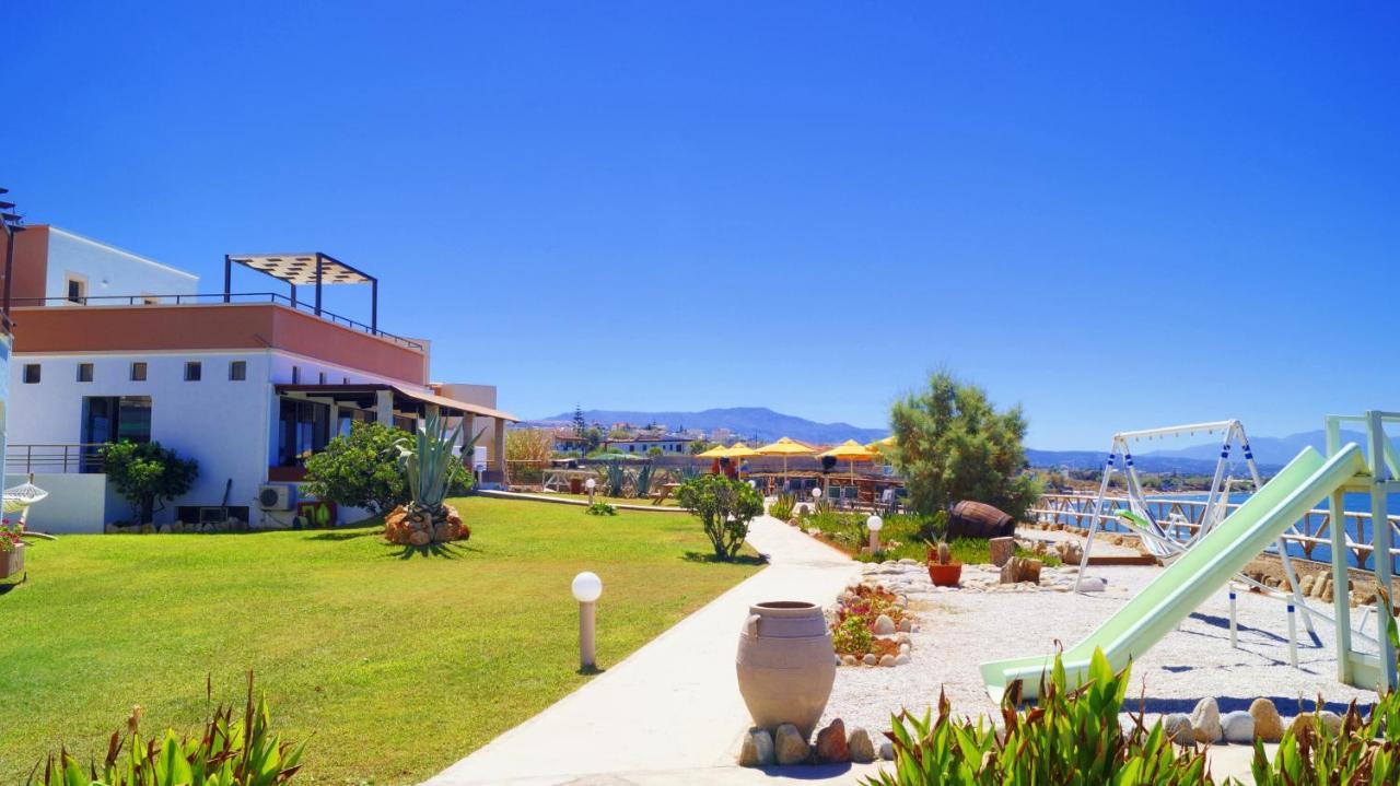 Alkionis Beach Hotel Apartments Сфакаки Экстерьер фото