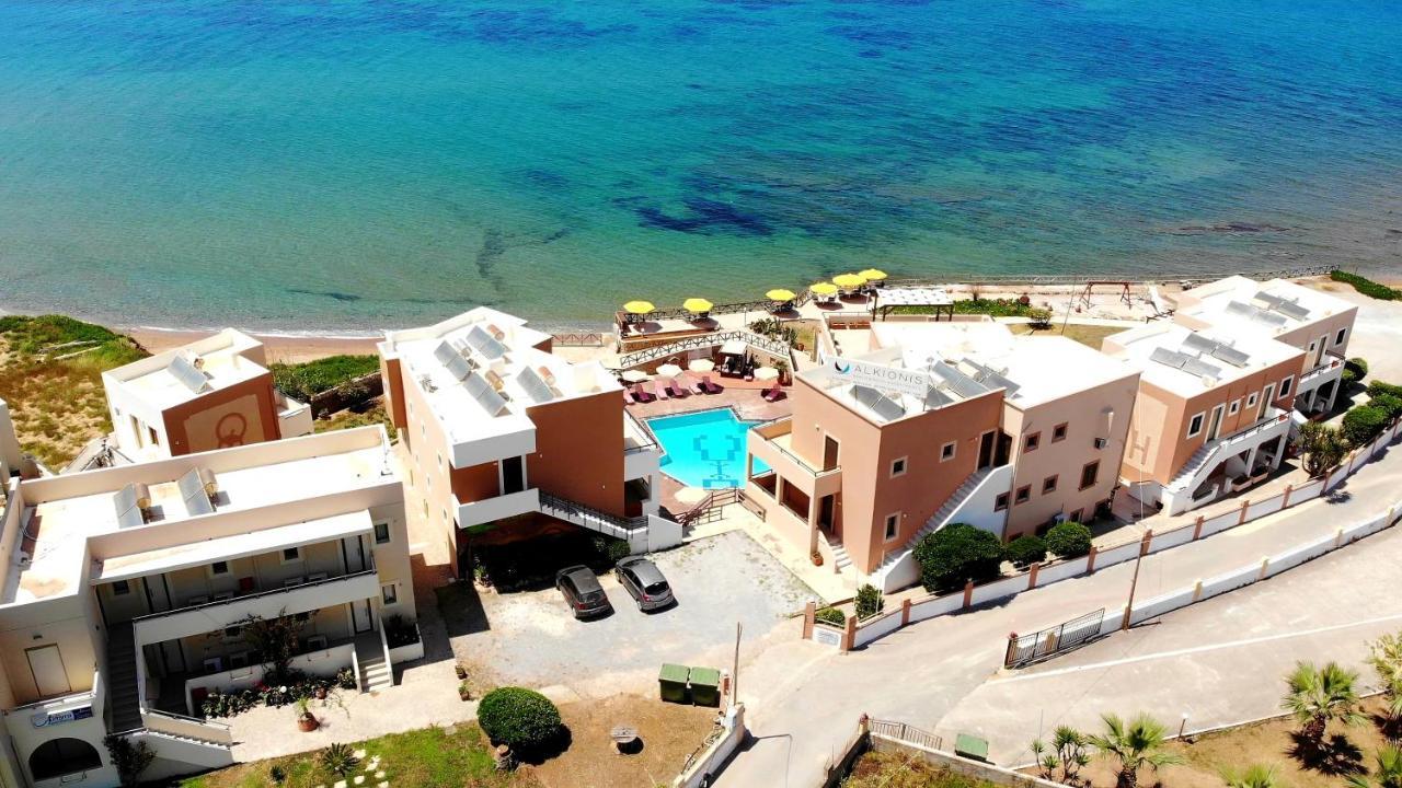Alkionis Beach Hotel Apartments Сфакаки Экстерьер фото